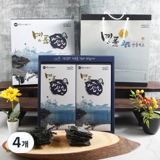 새벽바다 푸짐한 선물 건미역 건다시마 명품 2단 선물세트 1호, 4세트