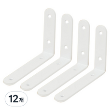 선반나라 슬림 선반대, 백색, 12개