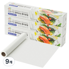 코멧 키친 잘라쓰는 종이호일, 9개, 1개입, 20m