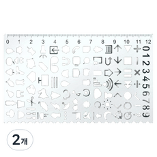 Togram Plus 模型尺, 03, 2個