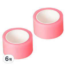 알로데 핀치 앤 나노 양면테이프 3cm x 1m, TYPE03 핑크, 6개