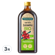 프리미엄로사 크랜베리 원액, 500ml, 3개