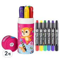 Joan Miro Babyro絲綢蠟筆, 6色, 2個