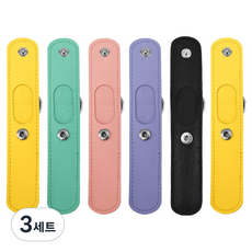 바움미루 휴대용 귀이개 6종 + 가죽 케이스 랜덤발송 세트, 3세트