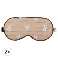 현미온미 눈찜질팩 자수시리즈 토순이, 2개, 1개입