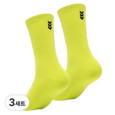 o2wheels BIOMAX 運動襪, 螢光綠, 3套