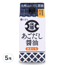 Kubara 飛魚高湯醬油, 5個, 200ml