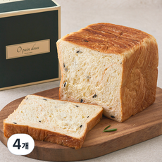 데니쉬 식빵 올리브 치즈, 535g, 4개