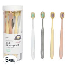 나무이야기 기능성 이중 초미세모 칫솔 4종 x 3p 세트, 5세트