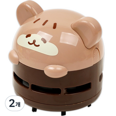 포포팬시 햄치 USB 청소기 YPC-5342, 브라운, 2개