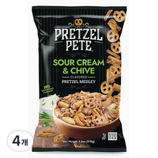 酸奶油與細香蔥椒鹽蝴蝶餅, 270g, 4個