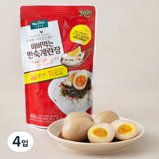 누테이블 비벼먹는 반숙 계란장, 400g, 4입