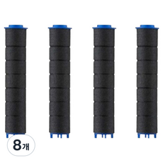 RECELL 活性碳濾心, 8個, 黑色