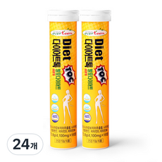 everteen 藤黃果&綜合維他命發泡錠 檸檬口味, 18顆, 24個