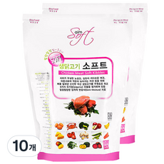 aim 전연령견용 강아지 소프트 홀리스틱사료, 닭, 1.2kg, 10개