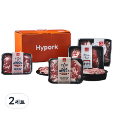 하이포크 한돈 특수부위 선물세트 1.6kg (냉동), 2세트