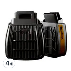 3M 氣體淨化器D8001K, 單色, 4個