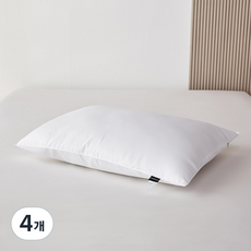 Hauzian 棉花糖枕芯, 4個, 白色