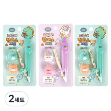 PINKFOOT 公仔圓規 2款 + 隨機出貨套組, 2套