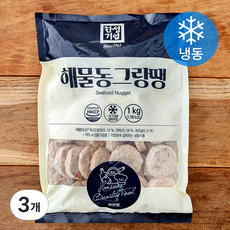 한성기업 해물 동그랑땡 (냉동), 1kg, 3개