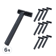 나리 2중 날 면도기, 10개입, 6개