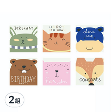 ins歐風花磚壁貼系列 花磚壁貼6片組, PVC材質 霧面 防水 防火 防曬 防刮 耐高溫 易清洗, 20 x 20cm, A18, 2組