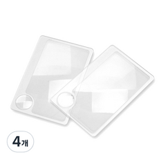 Carson卡森卡片型放大鏡 2.5倍, WM-01, 4個