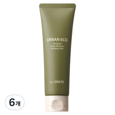 더샘 하라케케 딥 모이스처 수면팩, 80ml, 6개