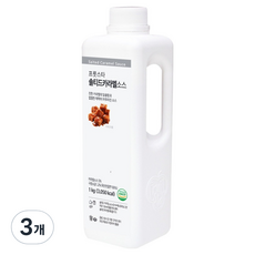 프룻스타 솔티드 카라멜 소스, 1kg, 3개