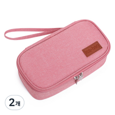 Taminayo 攜帶式保冷袋 粉紅色, 2個