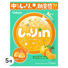 Kabaya 卡巴 哈瑞寶 金軟糖 柑橘口味, 52g, 5個