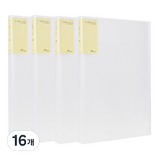에코청운 신 클리어화일 A4 30p, 투명, 16개