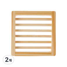 ERIGERON 原木肥皂架, 單色, 2個