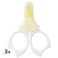 DoubleHeart 新生兒指甲剪, 單色, 3個