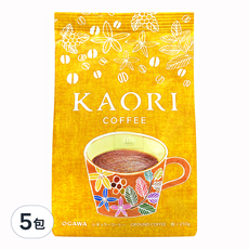 OGAWA 小川珈琲 KAORI 咖啡粉, 5包, 250g, 1入