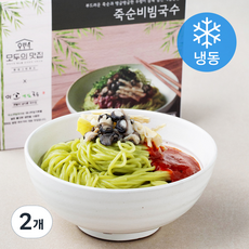 모두의맛집 미소댓잎국수 죽순 비빔국수 (냉동), 2개, 347g