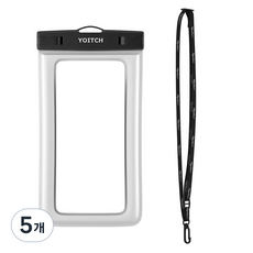 요이치 레릭 프리미엄 원터치 방수팩 YP-W300, 화이트, 5개