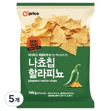O'price 墨西哥辣椒墨西哥玉米片, 5個, 100g