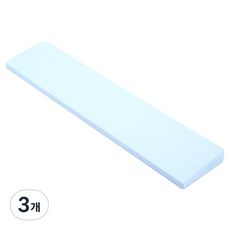 지클릭커 그릭 실리콘 팜레스트 키보드 손목 받침대 풀배열, 블루, 3개