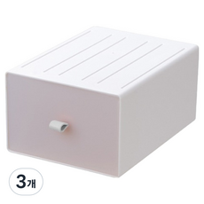 Winprice Monoluna DIY 模組抽屜整理盒 5號, 白色, 3個
