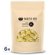 바로한끼 동결건조 생강, 30g, 6개