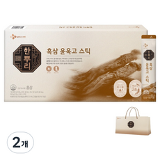 한뿌리 흑삼 윤옥고 스틱 30p, 300g, 2개