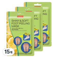 퓨어덤 샤이니 소프트 풋 필링 마스크, 1매, 15개
