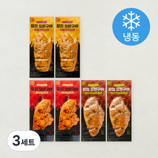 한끼통살 통살 칼집오븐구이 100g x 3종 x 2개입 세트 (냉동), 3세트