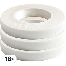 친절한마이쮸 공예용 꽃 테이프 화이트, 18개