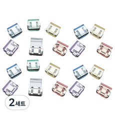 KHOHIMO 紙質迷你夾組 隨機出貨 4W321, 2套