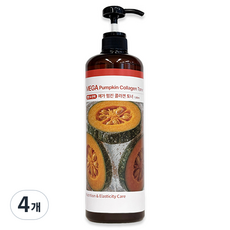 메가 펌킨 콜라겐 토너, 4개, 1L