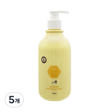 미클릭 마누카 실크케라틴 헤어팩, 500ml, 5개