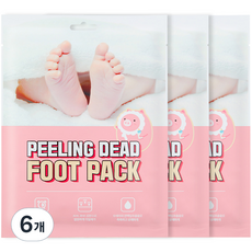 미팩토리 필링 데드 풋 팩, 1개입, 6개, 40g