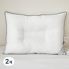 comet Home 防蟎安全飯店式頂級超細纖維頸椎枕芯, 白色, 2個